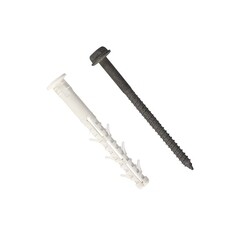 Дюбель фасадный Tech-Krep Pro TSX-500F с шурупом шестигранная головка 10x160 мм (120 шт.) - фото 5