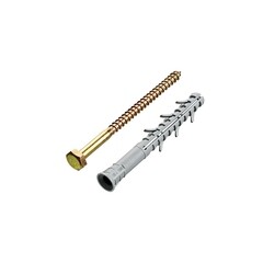 Дюбель фасадный Tech-Krep TSX-S с шурупом шестигранная головка 10x100 мм (50 шт.) - фото 3