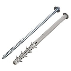 Дюбель фасадный Tech-Krep TSX-500 с шурупом шестигранная головка 10x200 мм (25 шт.) - фото 5