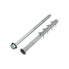 Дюбель фасадный Tech-Krep TSX-500 с шурупом шестигранная головка 10x140 мм (40 шт.) - фото 3