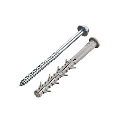 Дюбель фасадный Tech-Krep TSX-500 с шурупом шестигранная головка 10x120 мм (45 шт.) - фото 5