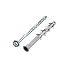 Дюбель фасадный Tech-Krep TSX-500 с шурупом шестигранная головка 10x120 мм (45 шт.) - фото 2
