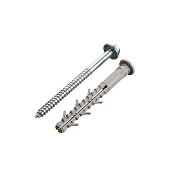 Дюбель фасадный Tech-Krep TSX-500 с шурупом шестигранная головка 10x100 мм (50 шт.) - фото 4