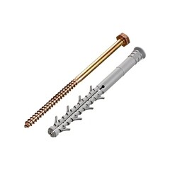 Дюбель фасадный Tech-Krep TSX-S с шурупом шестигранная головка 10x140 мм (50 шт.) - фото 5