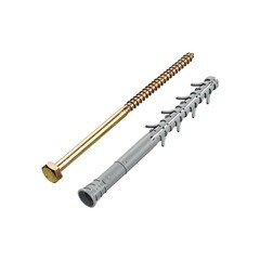 Дюбель фасадный Tech-Krep TSX-S с шурупом шестигранная головка 10x140 мм (50 шт.) - фото 2