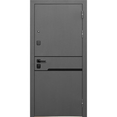 Дверь входная Ferroni Luxor Классика правая графит серый муар - эмалит белый 860х2050 мм - фото 5