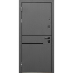 Дверь входная Ferroni Luxor Классика левая графит серый муар - эмалит белый 860х2050 мм - фото 5