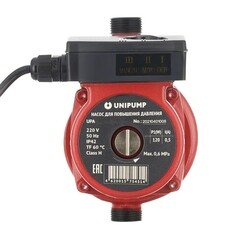 Циркуляционный насос для повышения давления UNIPUMP UPA 15-120 DN15 подъем 12 м 195 мм с гайками (75438) - фото 3