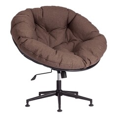Кресло крутящееся Cloude коричневое (21514) - фото 1