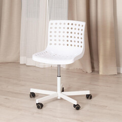 Кресло крутящееся Skalberg office белое (19803) - фото 3