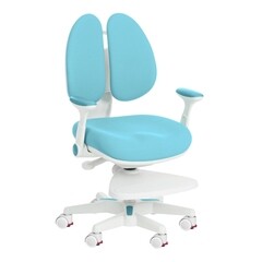 Кресло крутящееся Miracle голубое (20177)