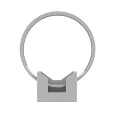 Фиксатор для труб 25-63 мм DKC с хомутом (100 шт.) (51263DIY)