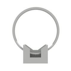 Фиксатор для труб 25-63 мм DKC с хомутом (100 шт.) (51263DIY)