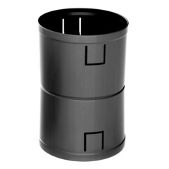 Муфта для дренажных труб 50 мм DKC черная (6 шт.) (15050)