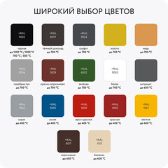 Эмаль термостойкая Elcon Max Therm 700 градусов серебристая 25 кг - фото 14