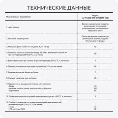 Эмаль антикоррозионная Elcon ОС-12-03 100 градусов серая RAL 7040 матовая 25 кг - фото 12