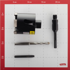 Коронка алмазная по бетону 72 мм SDS-plus Trio-Diamond (GC787) - фото 3