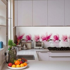 Панель стеновая ПВХ для кухни 3000х600х1 мм гармония - фото 4