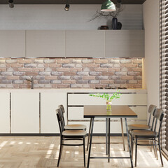 Панель стеновая ПВХ для кухни 3000х600х1 мм аликанте - фото 2