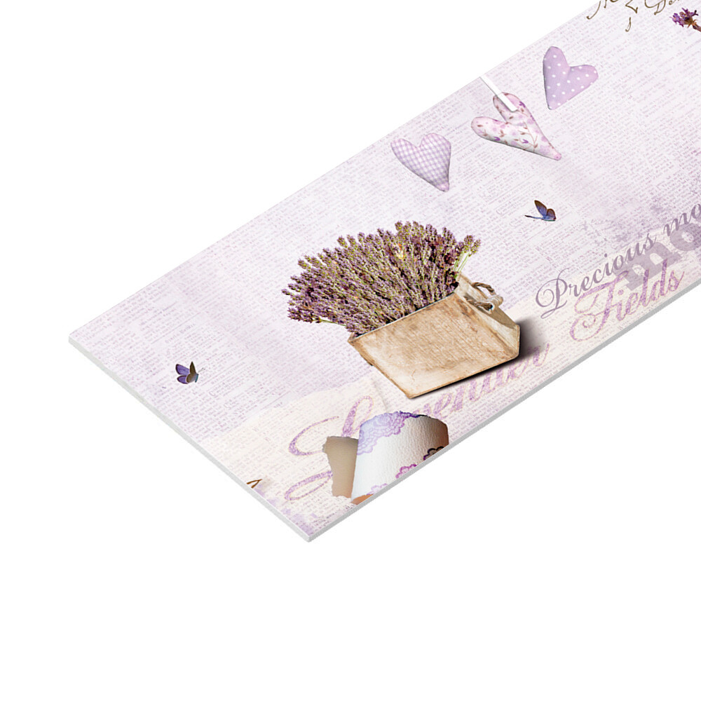 Панель стеновая пластик для кухни 3000х600х1,5 мм прованс-2