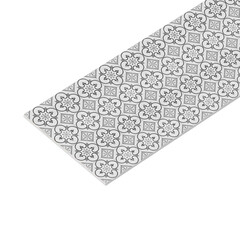 Панель стеновая пластик для кухни 3000х600х1,5 мм плитка с орнаментом - фото 1