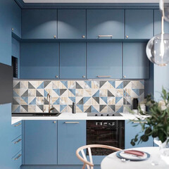 Панель стеновая пластик для кухни 3000х600х1,5 мм итальянский мотив - фото 2