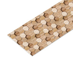 Панель стеновая пластик для кухни 3000х600х1,5 мм деревянная текстура - фото 1