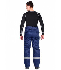 Брюки рабочие утепленные Delta Plus Экспертный-Люкс 48-50 рост 182-188 см синие - фото 2