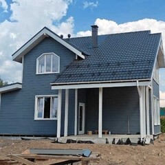 Сайдинг фиброцементный FCSPRO Wood Click 3000х190 мм F15 северный океан - фото 7