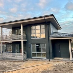 Сайдинг фиброцементный FCSPRO Wood Click 3000х190 мм F19 грозовой океан - фото 6