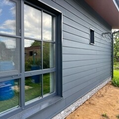 Сайдинг фиброцементный FCSPRO Wood Classic 3000х190 мм F18 ночной океан - фото 10