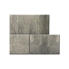 Плитка тротуарная Триада 60 мм Colormix Туман BRAER (12,96 кв.м)