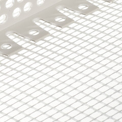 Профиль углозащитный арочный пластиковый 100х150 мм 2,5 м с сеткой - фото 2