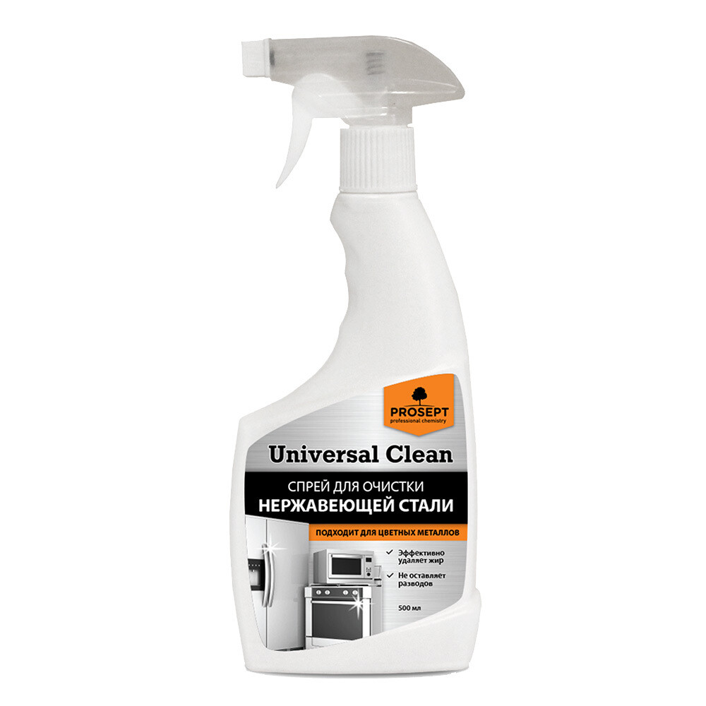 

Средство Prosept Universal Clean для очистки стали и цветных металлов спрей 500 мл