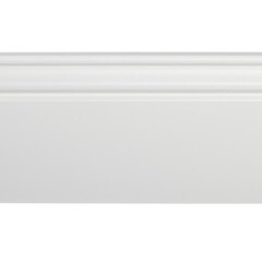 Плинтус МДФ Cosca Décor AP10 белый 100х16х2400 мм под покраску фигурный - фото 2