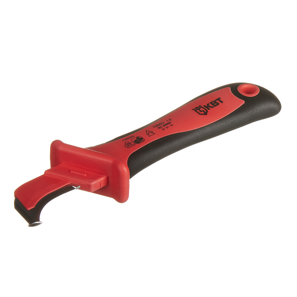 Изображение товара Нож 190 мм 1000 В КВТ НМИ-01А для снятия изоляции кабелей