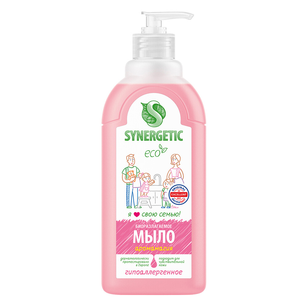 Изображение товара Жидкое мыло Synergetic Аромамагия для рук и тела 500 мл