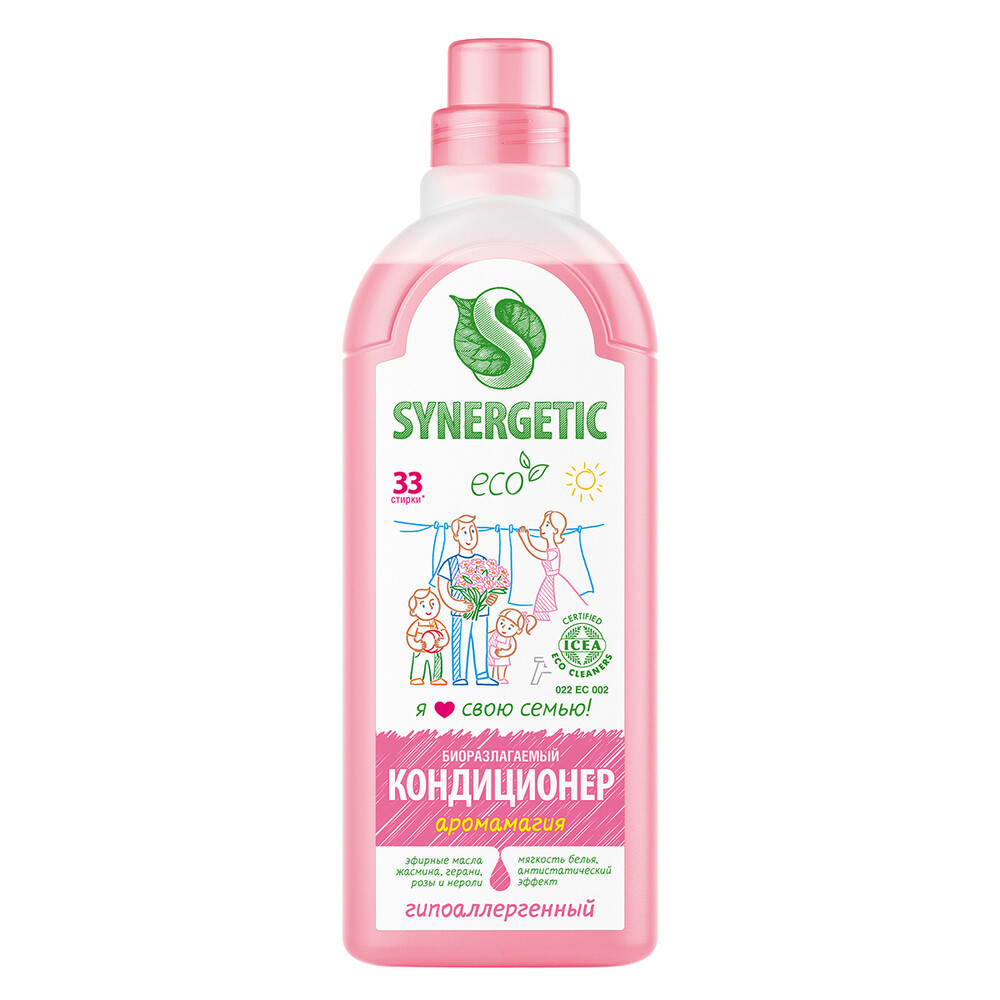 

Кондиционер Synergetic Аромамагия для белья 1 л