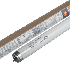 Лампа люминесцентная Osram G13 T8 36 Вт 4000К нейтральный свет трубка 1200 мм (63328/9713) - фото 2
