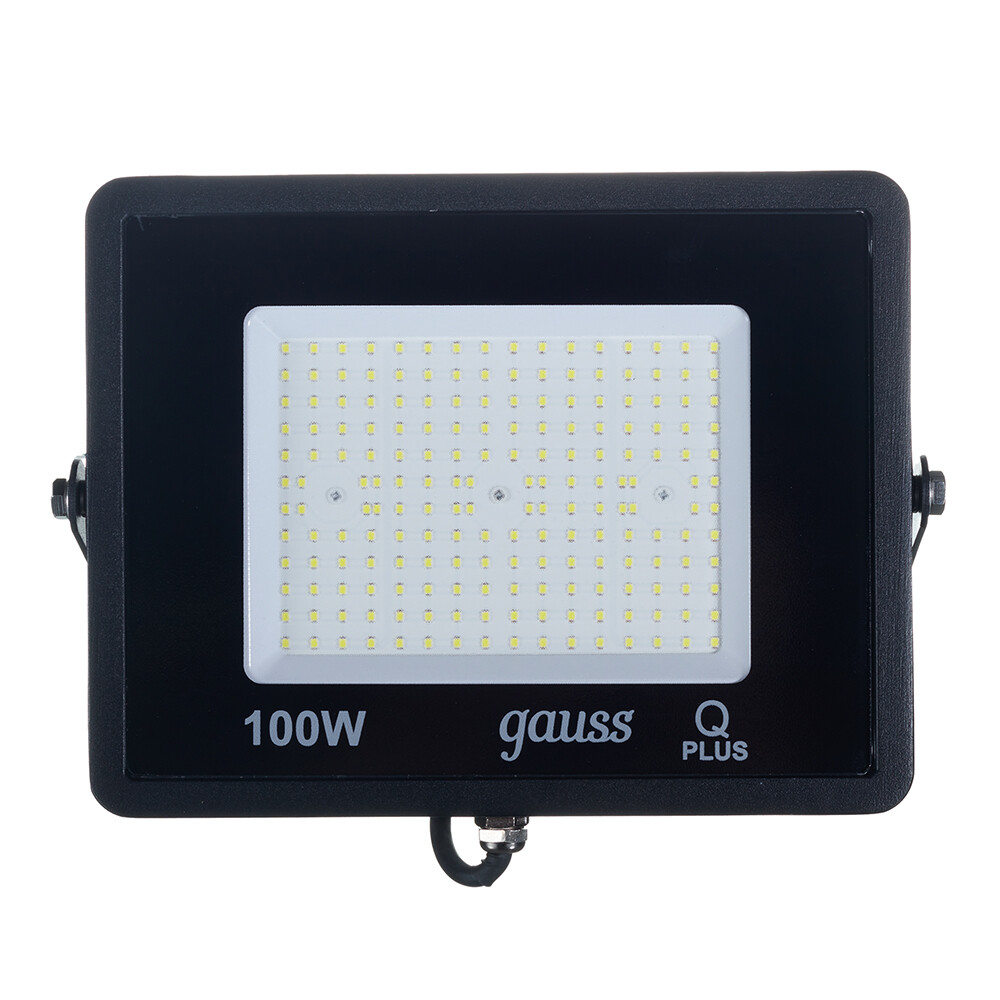 Изображение товара Светодиодный прожектор Gauss Qplus ДО-100 100 Вт IP65 для уличного освещения