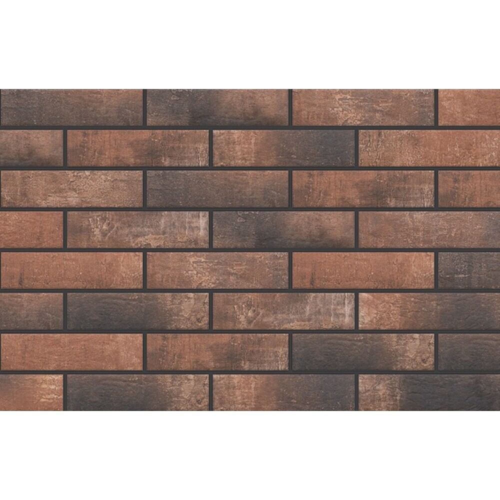 

Клинкерная плитка для фасада Cerrad Loft brick chili spec (38 шт.=0,6 кв.м ) светлая серовато-коричневая 245х65х8 мм, Красный