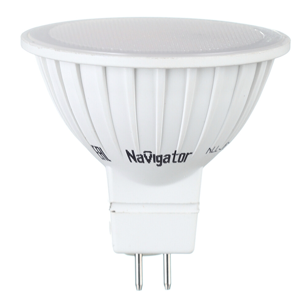 Изображение товара Лампа светодиодная Navigator GU5.3 3000К 7 Вт 500 Лм 220 В рефлектор MR16 матовая диммируемая