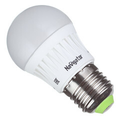 Лампа светодиодная Navigator E27 2700К 7 Вт 530 Лм 220 В шар G45 матовая диммируемая - фото 7