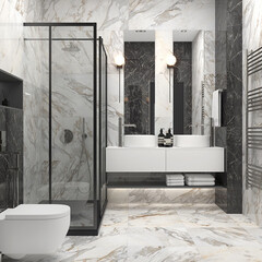 Керамогранит Laparet Calacatta Roma белый полированный 1200х600х9 мм (2 шт.=1,44 кв.м) - фото 2