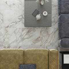 Керамогранит Laparet Calacatta Roma белый полированный 600х600х9 мм (4 шт.=1,44 кв.м) - фото 3