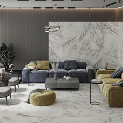 Керамогранит Laparet Calacatta Roma белый полированный 600х600х9 мм (4 шт.=1,44 кв.м) - фото 2