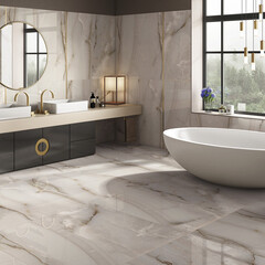 Керамогранит Laparet Onyx Smoke полированный 1200х600х9 мм (2 шт.=1,44 кв.м) - фото 2