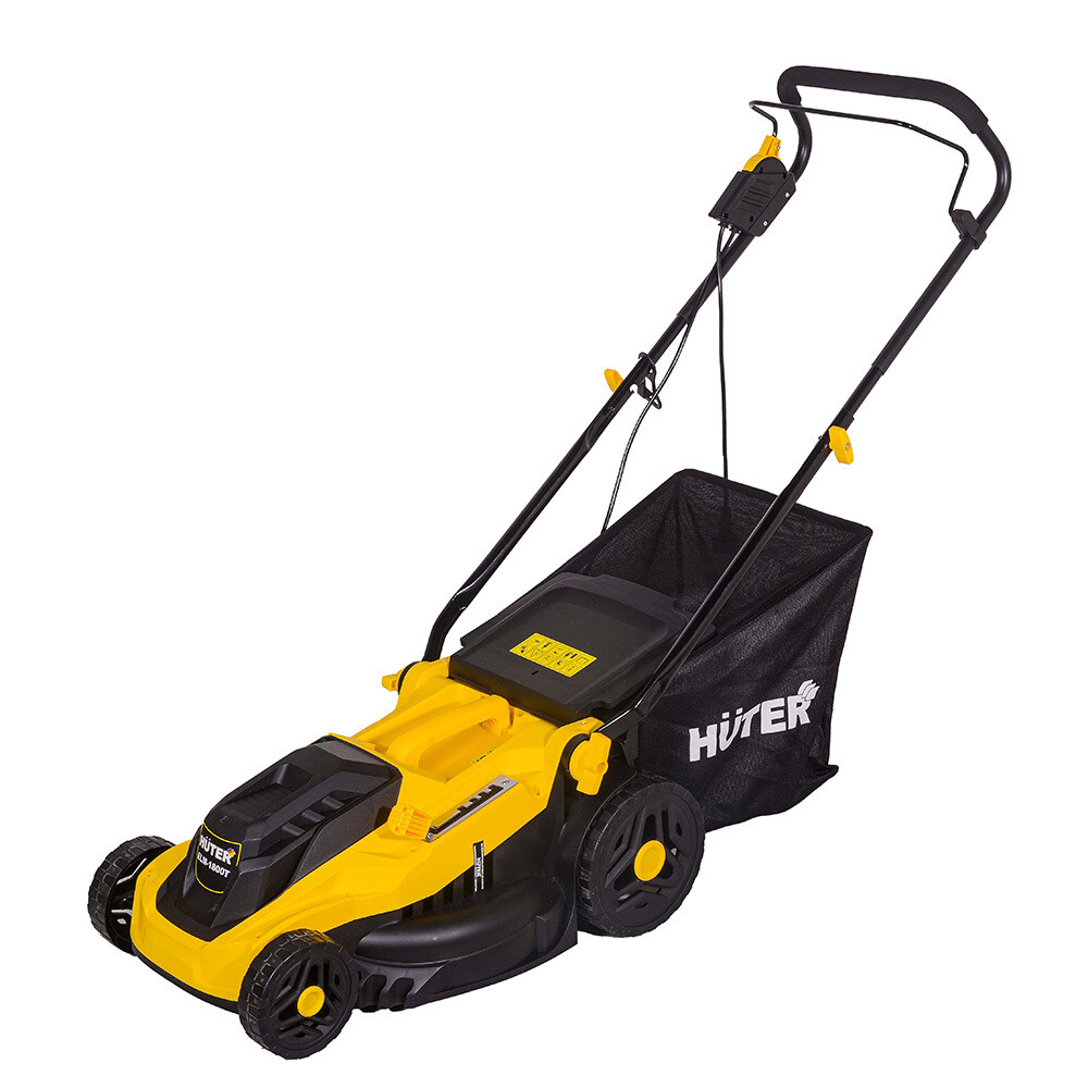Изображение товара Электрическая газонокосилка Huter ELM-1800 1800 Вт, регулировка высоты