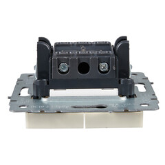 Выключатель IEK Brite ВС10-2-1-БрКр двухклавишный встраиваемый бежевый с подсветкой (BR-V20-1-10-K10) - фото 4