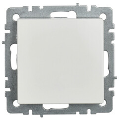 Изображение товара Выключатель IEK Brite ВС10-1-3-БрБ одноклавишный встраиваемый белый перекрестный (BR-V13-0-10-K01)